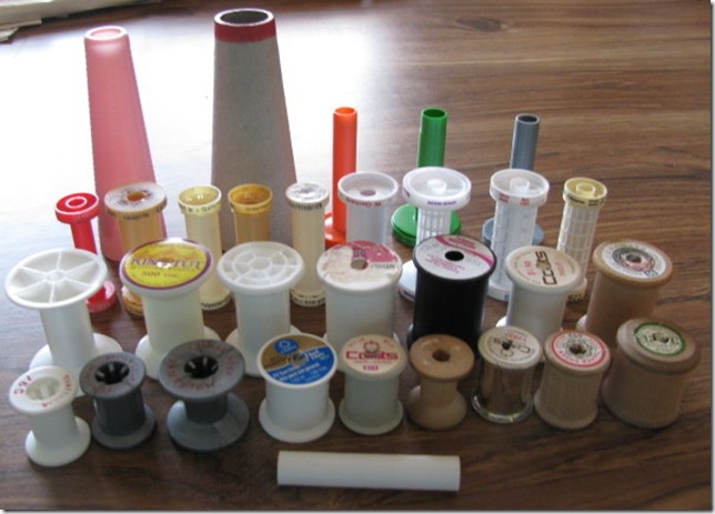 thirty-one spools