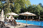 Its sweet heated pool. Unfortunately, we were too busy to take advantage of it, but as we passed by every morning at 8am, it looked like the most tranquil spot in the world. Its sweet heated pool. Unfortunately, we were too busy to take advantage of it, but as we passed by every morning at 8am, it looked like the most tranquil spot in the world.