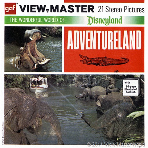 View-Master Adventureland (A177), Packet Cover