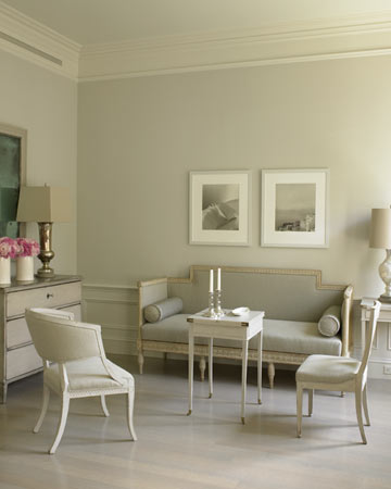 Martha Stewart Living's creative director Eric Pike creates a serene retreat with a single quiet color and clever, space-saving solutions. Martha Stewart Living's creative director Eric Pike creates a serene retreat with a single quiet color and clever, space-saving solutions.