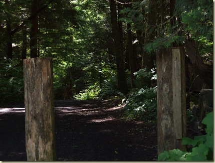 The trail to the most north western US point (south of Alaska)