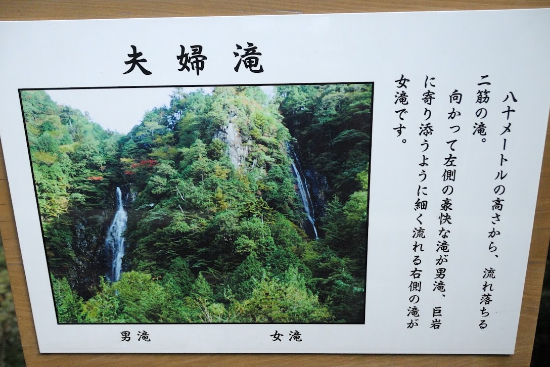 夫婦滝について
