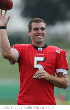 'Joe Flacco' photo (c) 2009, Keith Allison - license: http://creativecommons.org/licenses/by-sa/2.0/