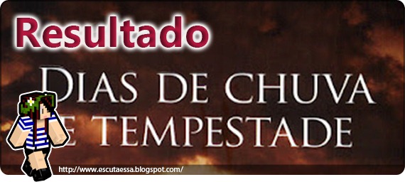 Banner Resultado - Dias de Chuva e Tempestade Banner Resultado - Dias de Chuva e Tempestade