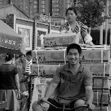 Shanghai - Marché poisson - Cargaaison à vélo