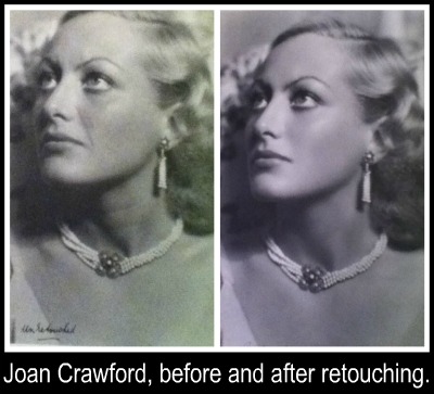 joan crawford retouched