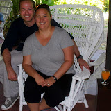 Enjoying Juice at the Garden of the Sleeping Giant - Port Denarau, Fiji