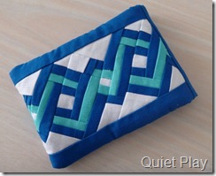 Quiet Play Ipod Pouch back