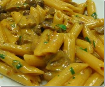 Penne alla boscaiola 