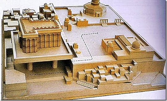 Dr. Amos Orkan’s 1991 vision for the Third Temple, which was intended to rise on the Temple Mount plaza. Photo by 'Dreamscapes: Unbuilt Jerusalem'. Fantasies of reviving the Western Wall, the sole remnant of the wall that supported the platform on which stood the ancient Temple, began to flourish with the conquest of East Jerusalem in the Six-Day War. Various proposals for construction in the Wall’s plaza piled up on the Jerusalem city engineer’s desk during the ensuing six years. http://www.haaretz.com/jewish-world/shavuot-2013/myriad-schemes-for-revamping-the-western-wall-plaza-have-fallen-by-the-wayside-since-1967.premium-1.523981