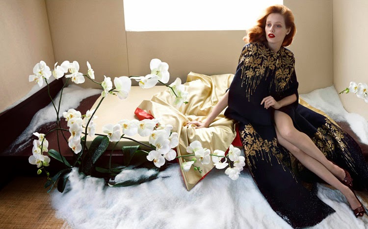 Тайрин Гарсия в рекламе Blumarine (7 фото)