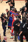 lebron james nba 130217 all star houston 66 game 2013 NBA All Star: LeBron Sets 3 pointer Mark, but West Wins