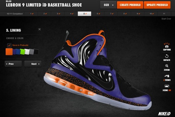 New LeBron 9 iD Builds by Jason Petrie Space Jam Suns and More