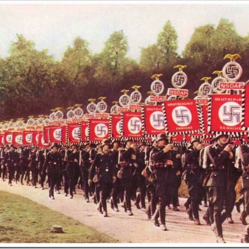 Fotos em cores da Alemanha nazista antes da Segunda Guerra Mundial