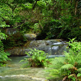 The Waterfalls Continue For Nearly a Kilometer Into the Forest - Port Vila, Vanuatu