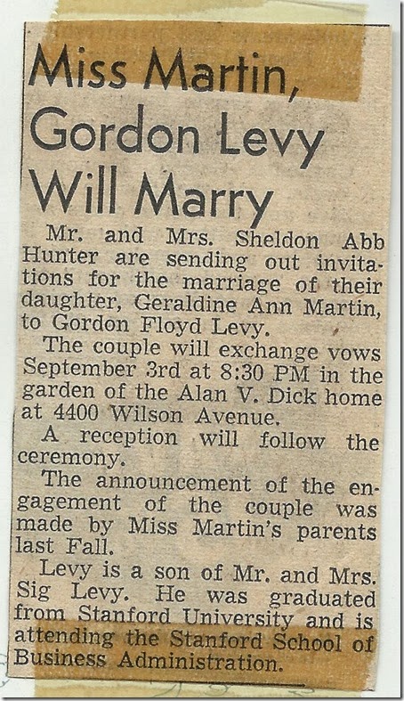 Martin Levy Will Marry Martin Levy Will Marry