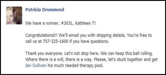 Raffle Annoucement Winner Raffle Annoucement Winner