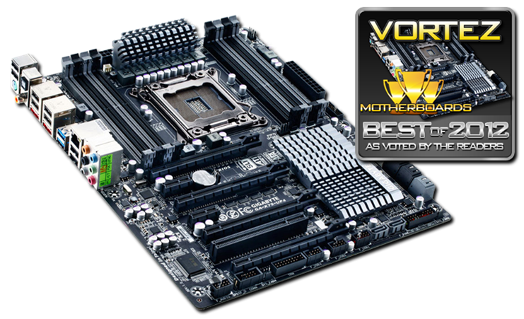 GIGABYTE Tech Daily: GIGABYTE X79-UP4: Voted best motherboard of 2012 by  Vortez readers