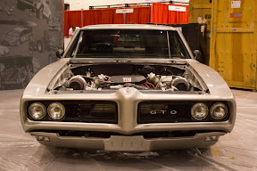 Pontiac GTO was built by Demented Customs for Michael Strahan of the NY Giants