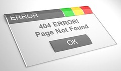 Blogger 404 error page not found redirect