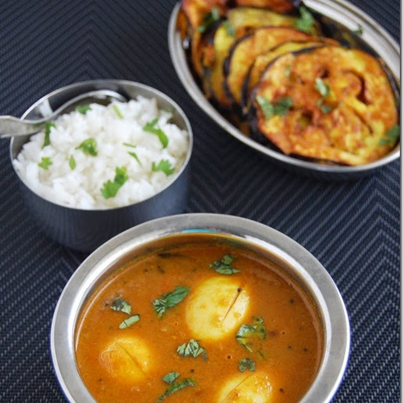 Muttai kuzhambu / Egg curry