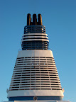 Smokestack of Silja Symphony