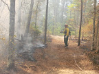 Blackwater engine crew holding the line