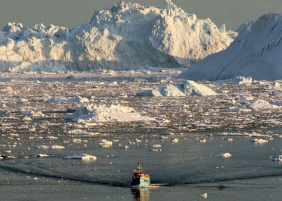 Más del 70 % del hielo del Océano Ártico se derrite Más del 70 % del hielo del Océano Ártico se derrite