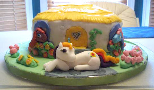 my little pony cake topper. My Little Pony cake inspired