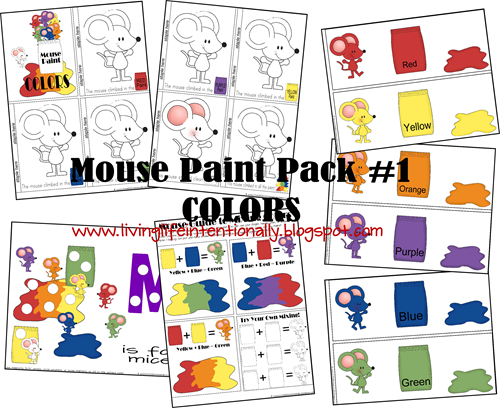 teach toddlers colors with free printable mouse paint preschool pack teach toddlers colors with free printable mouse paint preschool pack