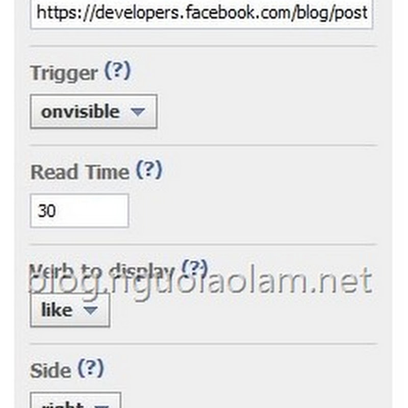 Widget bài viết liên quan (Facebook Recommendations Bar) cho Blogger - Blogspot