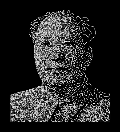 Portraits Made With a Single Unbroken Line Portraits Made With a Single Unbroken Line