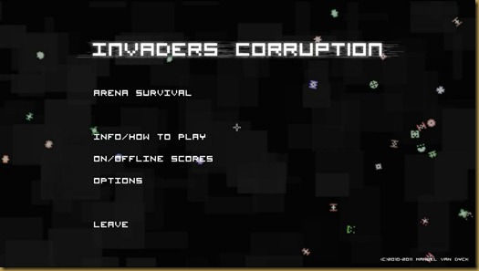 Invaders Corruption タイトル