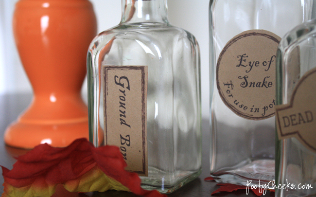 Free Halloween Apothecary Printables by www.poofycheeks.com