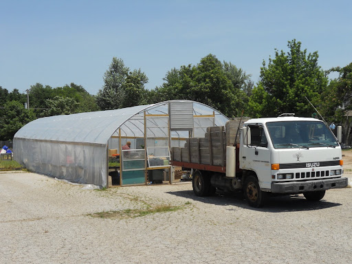 The Urban Roots Farm greenhouse.
(Photo credit: Samuel Crowe)