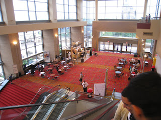 A shot from the escalator