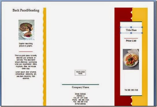 cara paling mudah mendesain brosur office word cara paling mudah mendesain brosur office word