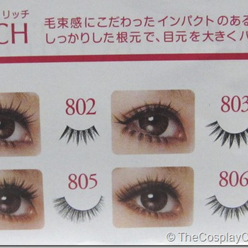 The effects of different Fake Lashes