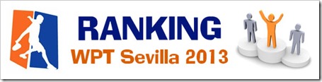 RANKING WPT 2013 SEVILLA