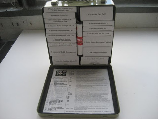 Inside the front cover, there's a key so you can put things back in proper order. The boxes also have quantities listed so you can restock easily. Inside the front cover, there's a key so you can put things back in proper order. The boxes also have quantities listed so you can restock easily.