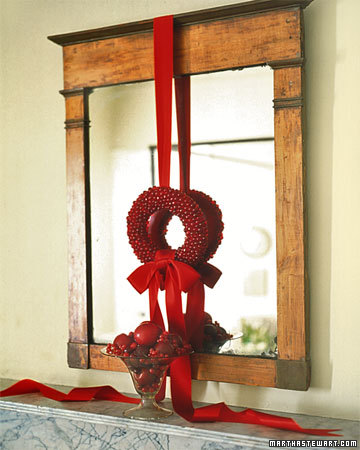 A fresh cranberry wreath will last just one Christmas, but this beaded version can be used year after year. A fresh cranberry wreath will last just one Christmas, but this beaded version can be used year after year.