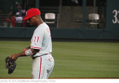 'Phillies Shortstop - Jimmy Rollins' photo (c) 2012, Matthew Straubmuller - license: http://creativecommons.org/licenses/by/2.0/