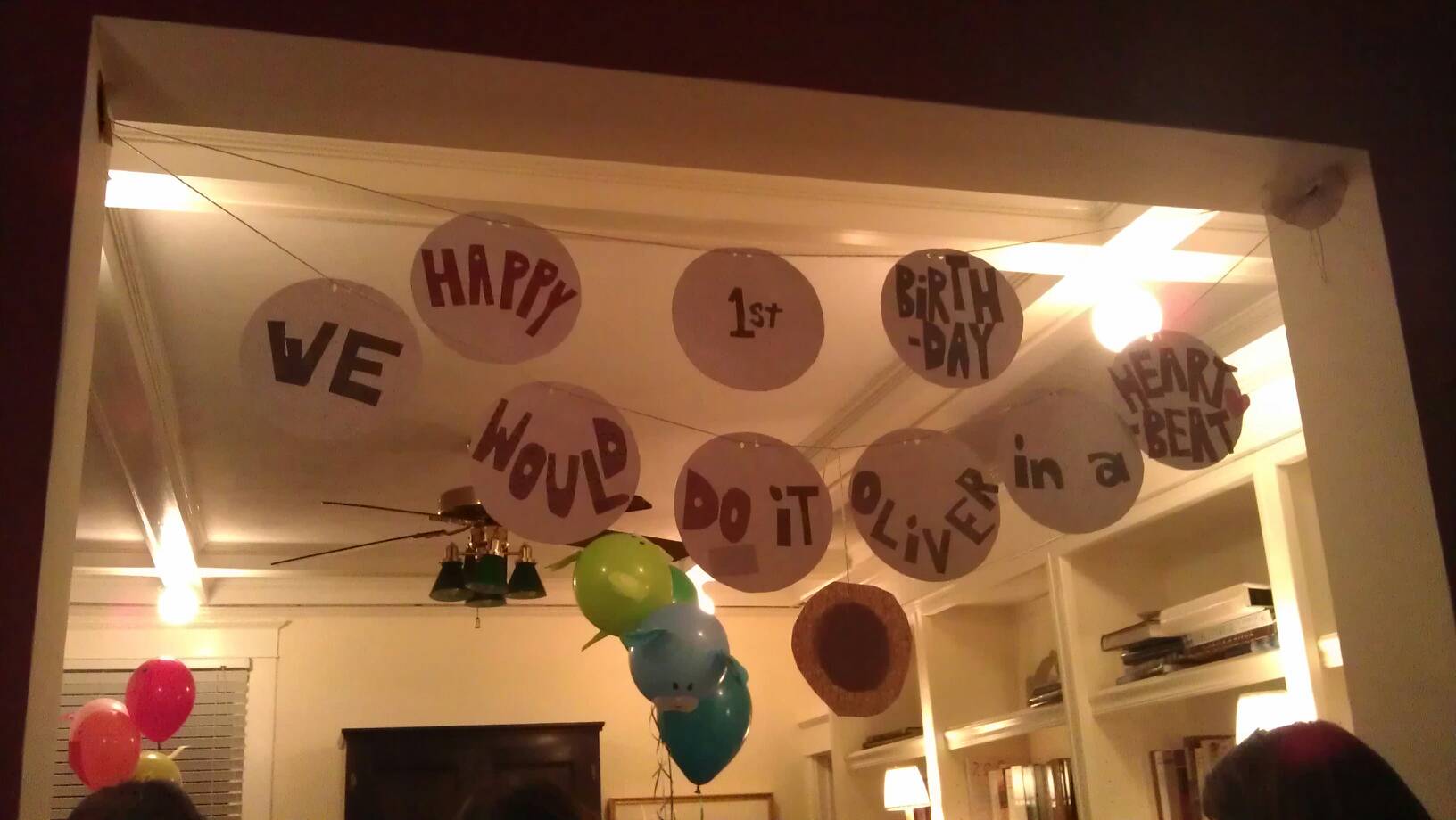 Olly s first birthday
