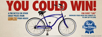 pabst blue ribbon bicycle