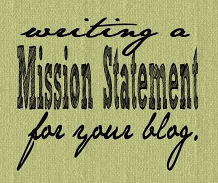 @mvemother Writing a #blog #missionstatement