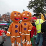 WBFJ in the Lewsiville Christmas Parade - 12-12-10