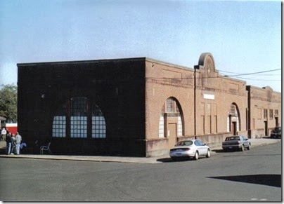 Railroad Depot in Astoria, Oregon on September 14, 2005