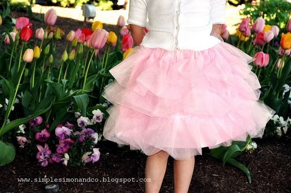 cotton candy skirt tutorial