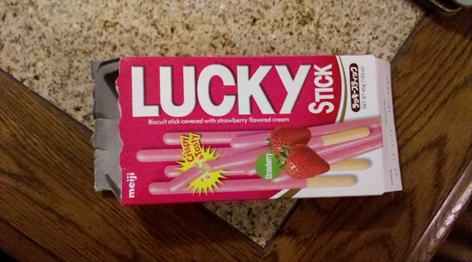 c0 Lucky Stick Chinese candy