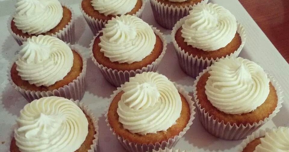 recetas de cupcakes Cupcakes de babana platano esponjositos